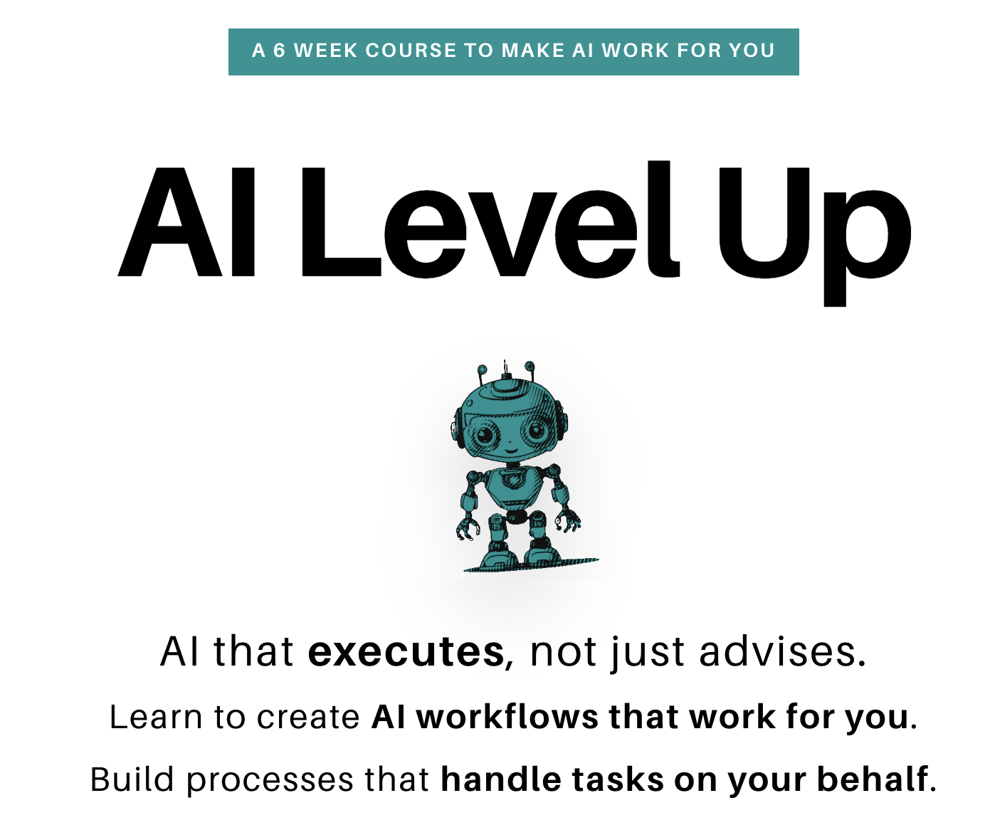 AI Level Up course